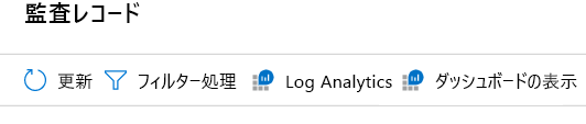 Screenshot of the log analytics dashboard.