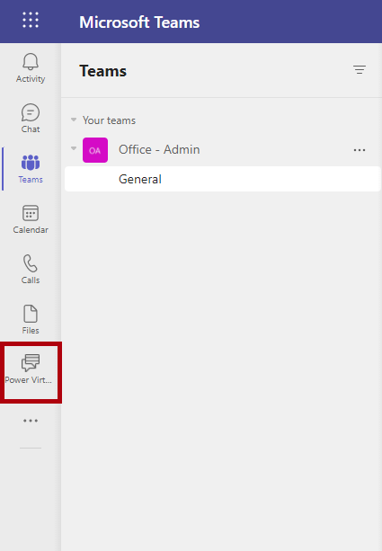 ピン留めされたアイコンが強調表示されたスクリーンショット。