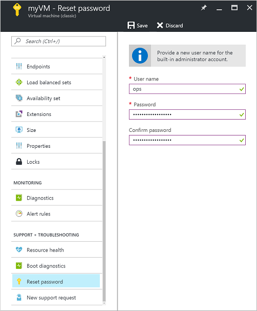 azure enable rdp to vm