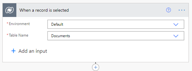 Dataverse の SharePoint ドキュメント テーブルを使用したフロー トリガー