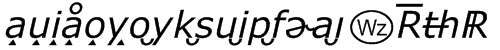 MS Reference Sans Serif Italic