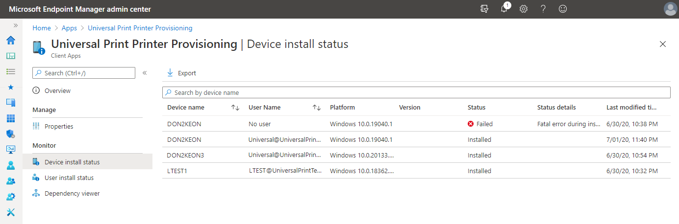 Endpoint-Manager-app-device-install-report