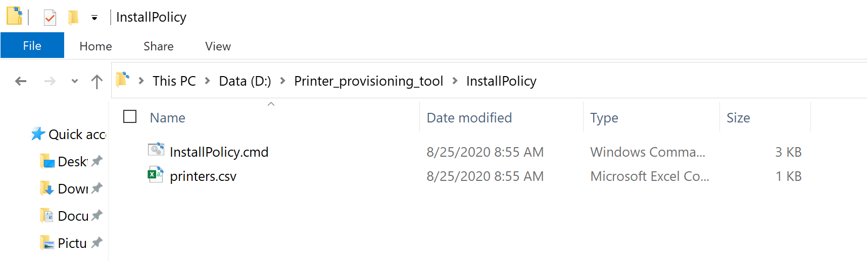 prov-tool-install-policy-folder