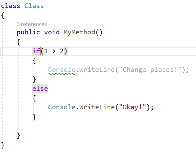 それ以外の場合、反転