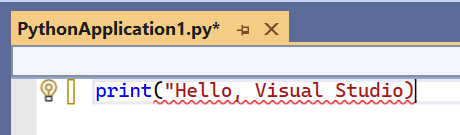 IntelliSense syntax coloring and error highlighting