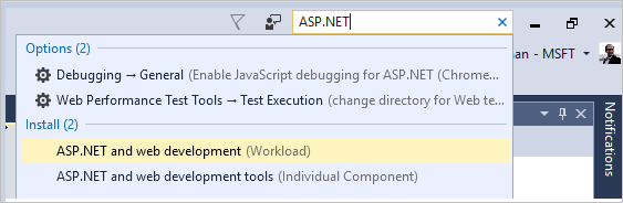 サイド リンク バーを使用した製品内の取得