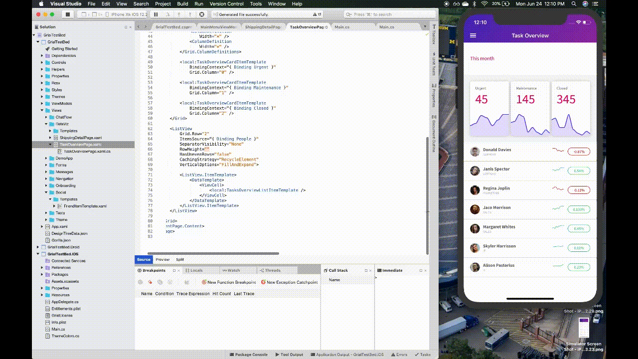 xaml ホット リロード