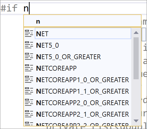 IntelliSense completion for preprocessor symbols