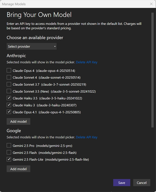 独自のキーを持ち込む