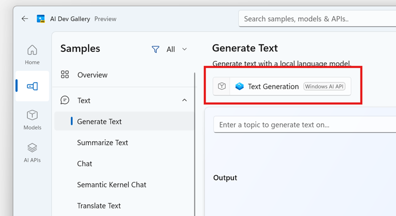 [モデル セレクター] ボタンをクリックします