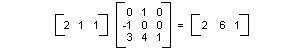 行列乗算でアフィン変換を実行する方法を示す図