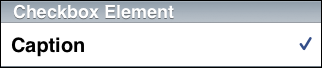 Checkbox 要素