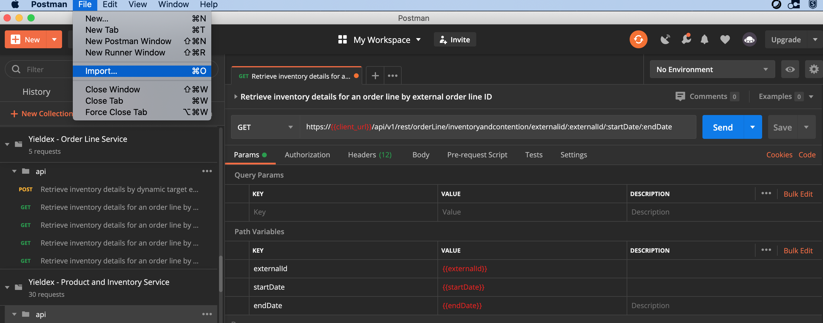 Yield Analytics API での Postman の使用 | Microsoft Learn