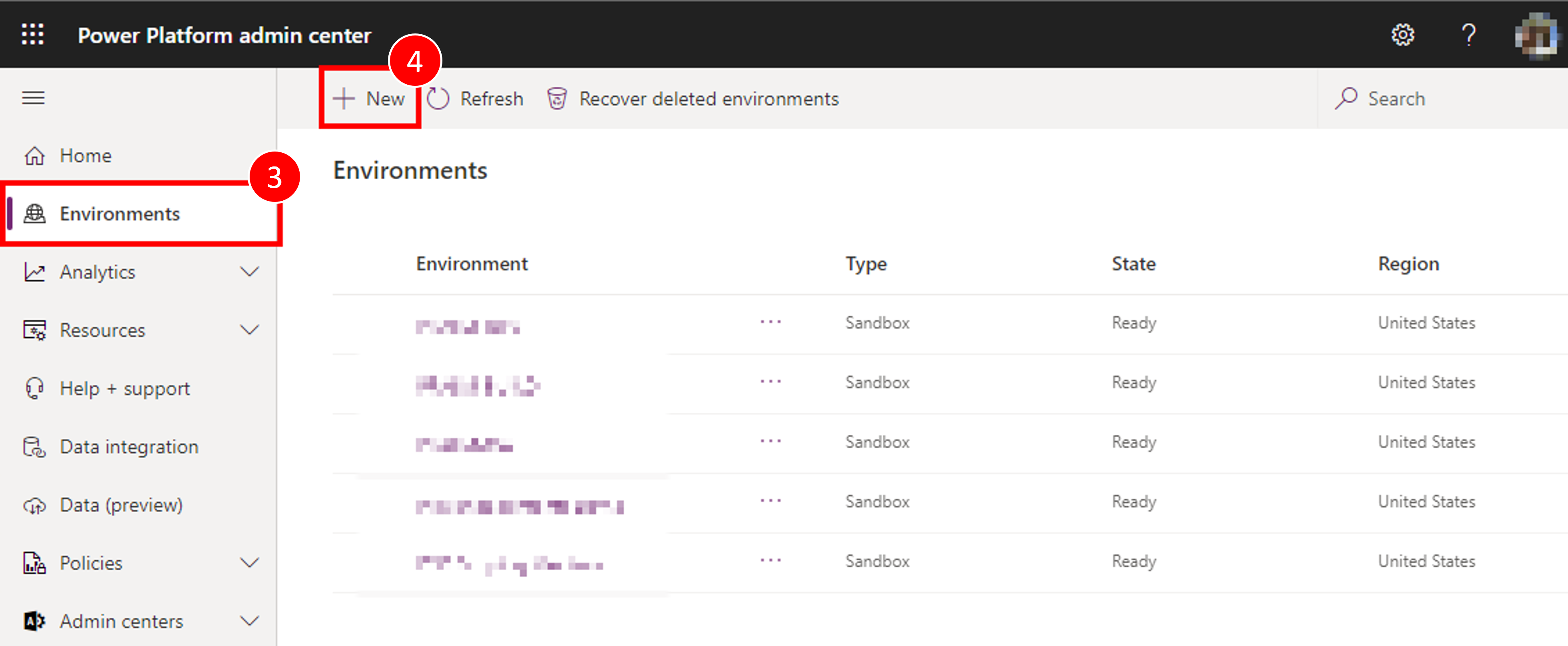 New environment New environment.