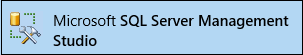 Скриншот иконки приложения SQL Server Management Studio в результатах поиска Windows.