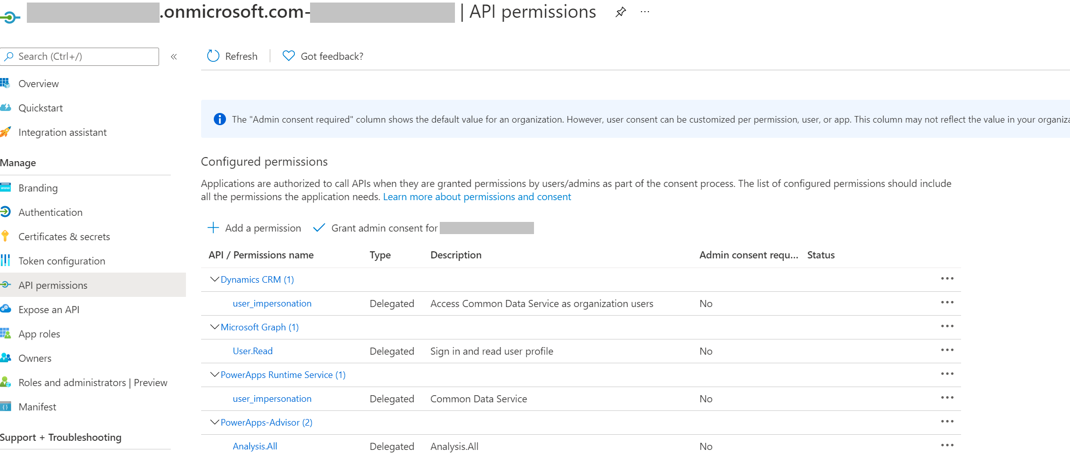 API рұқсаттары
