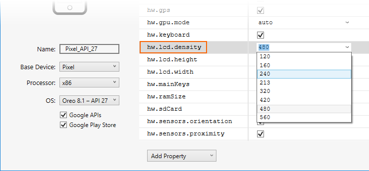 Device Editing example