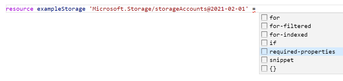 필요 속성을 추가하는 스크린샷.