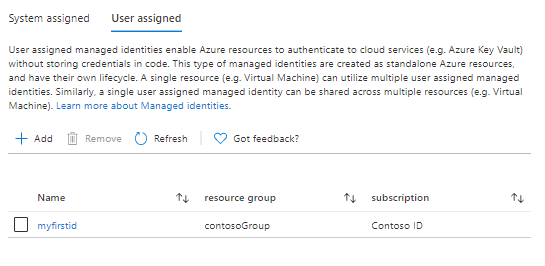 포털에서 사용자 할당이 추가되었습니다.