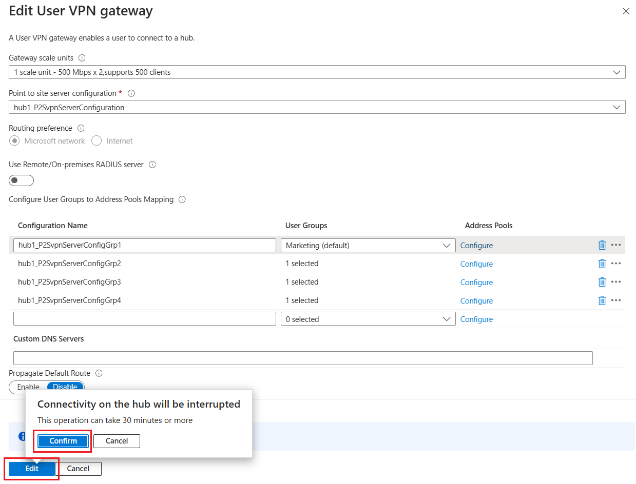 설정 확인 스크린샷
