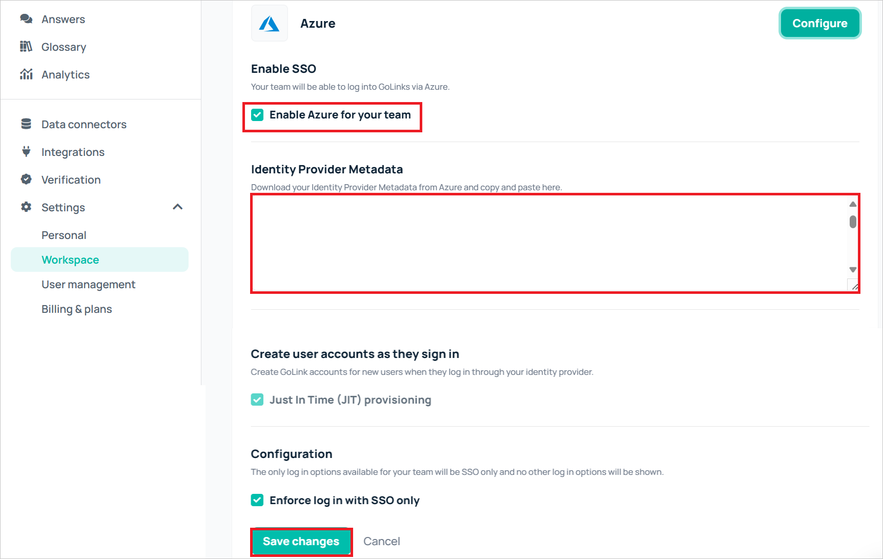 스크린샷은 구성을 보여줍니다.