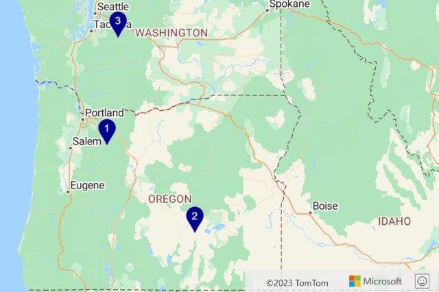 Azure Maps Static Map Multiple Pins 