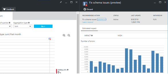 Azure Portal의 쿼리 주석 세부 정보를 보여주는 스크린샷.