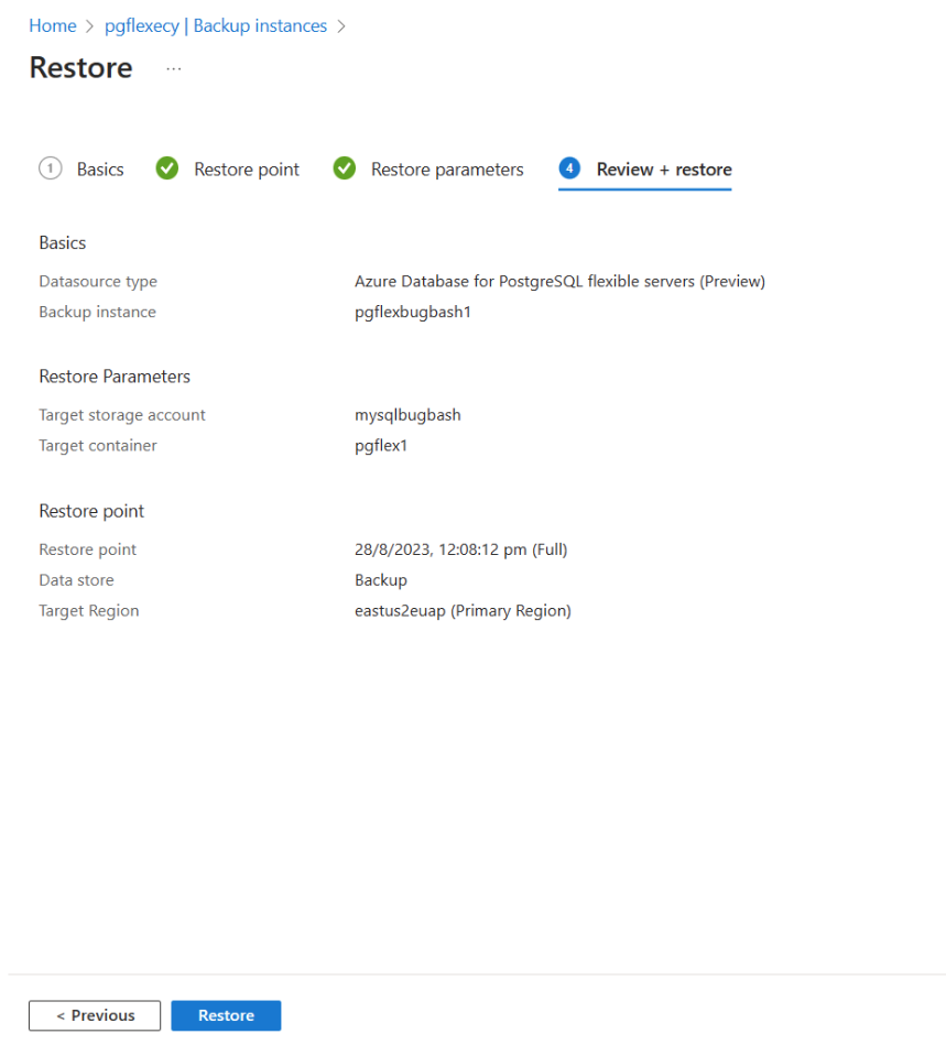 Screenshot showing the review process page.