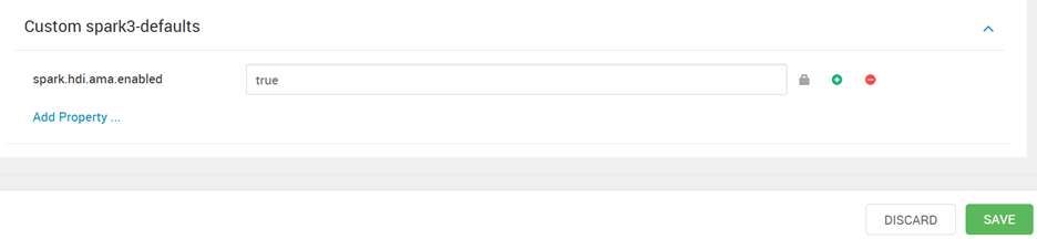 Spark 클러스터에 대한 Azure Monitor 에이전트 로깅을 사용하는 방법을 보여주는 스크린샷.