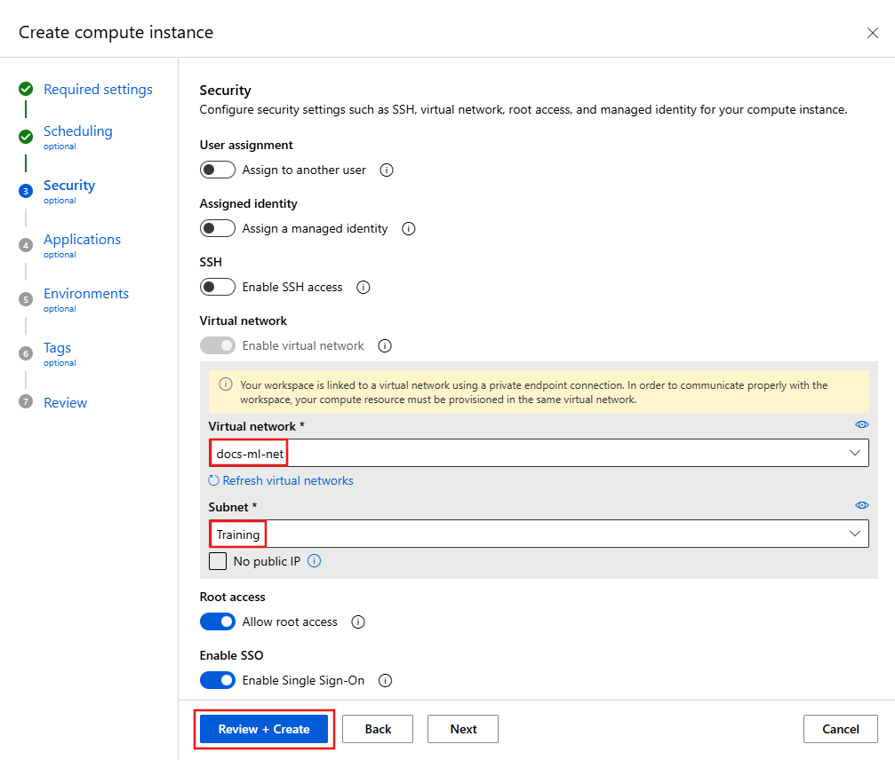 고급 설정 스크린샷.