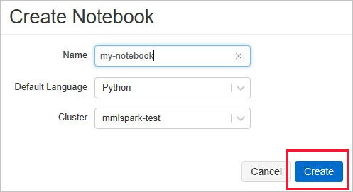 새 Notebook 세부 정보