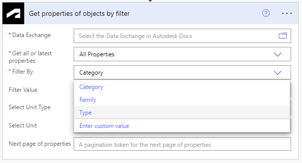Filter objects by category
