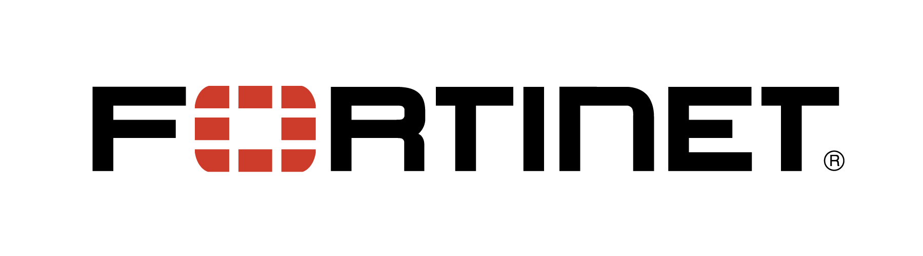 Fortinet의 로고입니다.