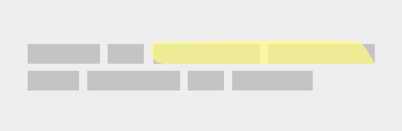 Highlight text to apply background color style