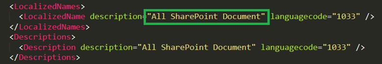 모든 SharePoint 문서의 layoutxml 검색하기.