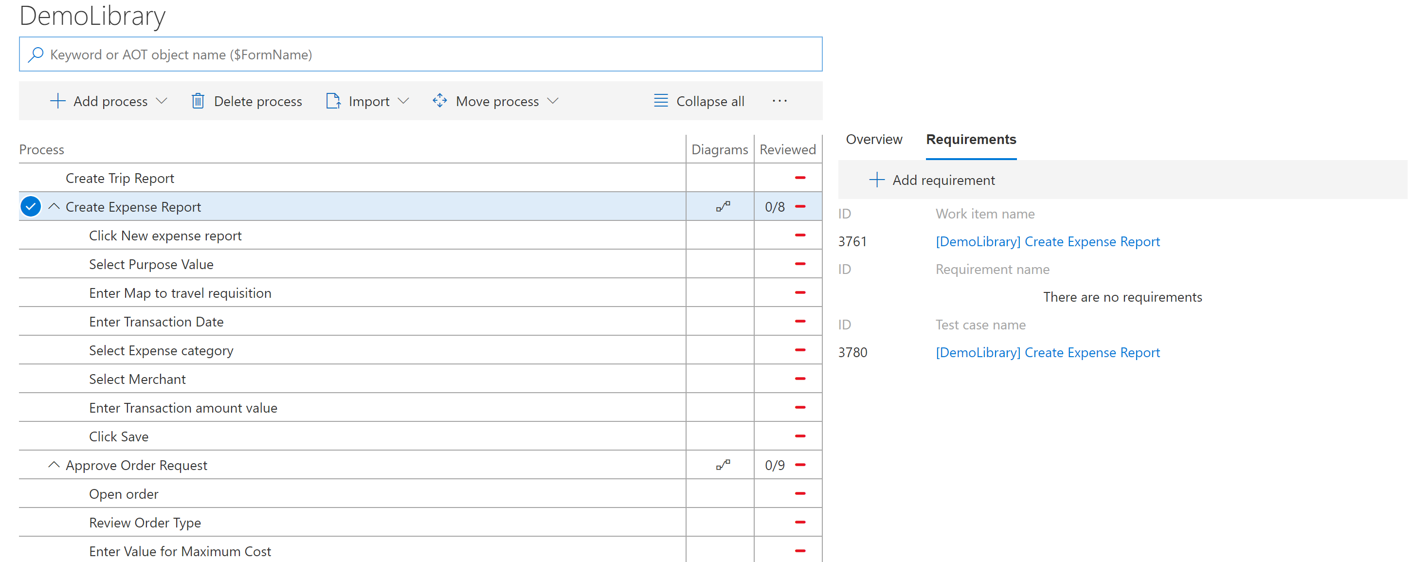 View test case View test case.