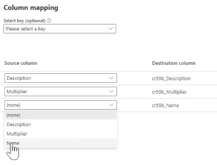 원본 열에 이름을 추가합니다.