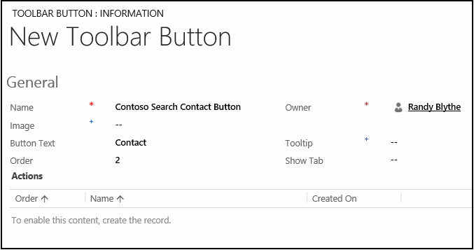 Create a toolbar button for contacts search Create a toolbar button for contacts search.