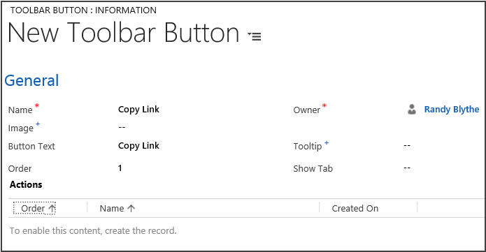 New toolbar button New toolbar button.