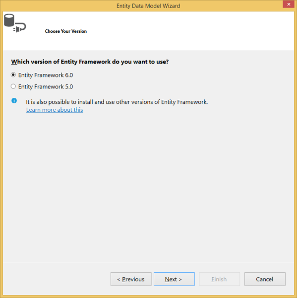Entity Framework Designer 바로 가기 키 - EF6 | Microsoft Learn