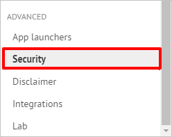 싱글 Sign-On 고급 구성