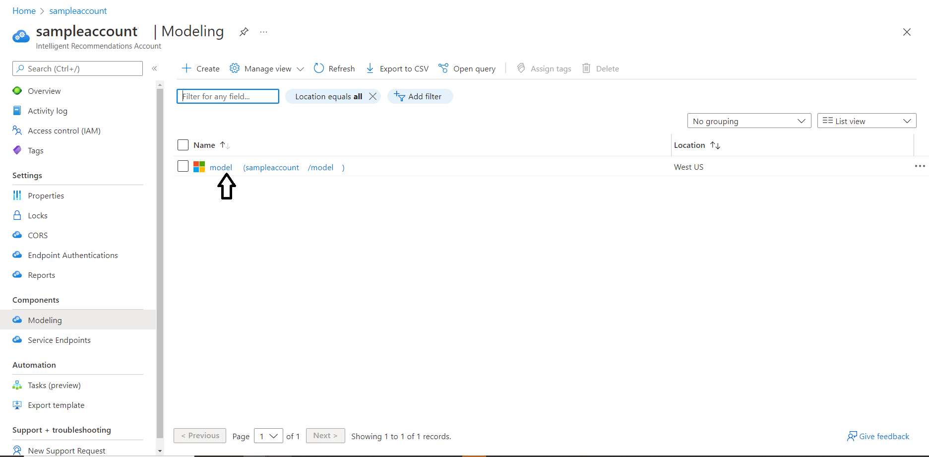 The model name is located in front of the parentheses. The model name is located in front of the parentheses.