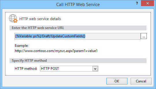 Call the UpdateCustomFields method Call the UpdateCustomFields method