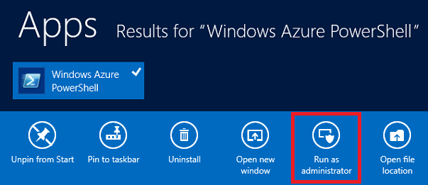Azure PowerShell 아이콘