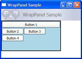 일반적인 WrapPanel 요소