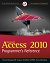 Access 2010 프로그래머 참조 책 표지