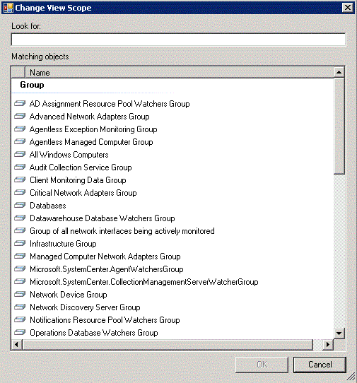 범위 변경 대화 상자