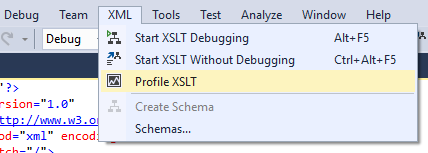 XSLT Profiler