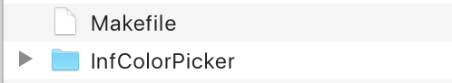 Save the file with the name Makefile