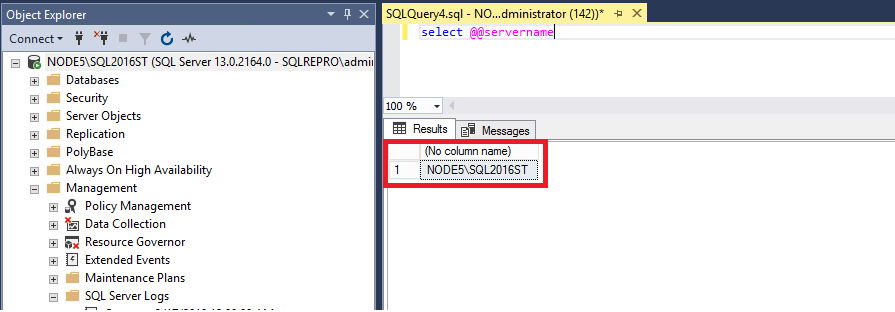 SQL Server 이름 쿼리